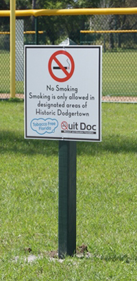Tobacco Free Signs